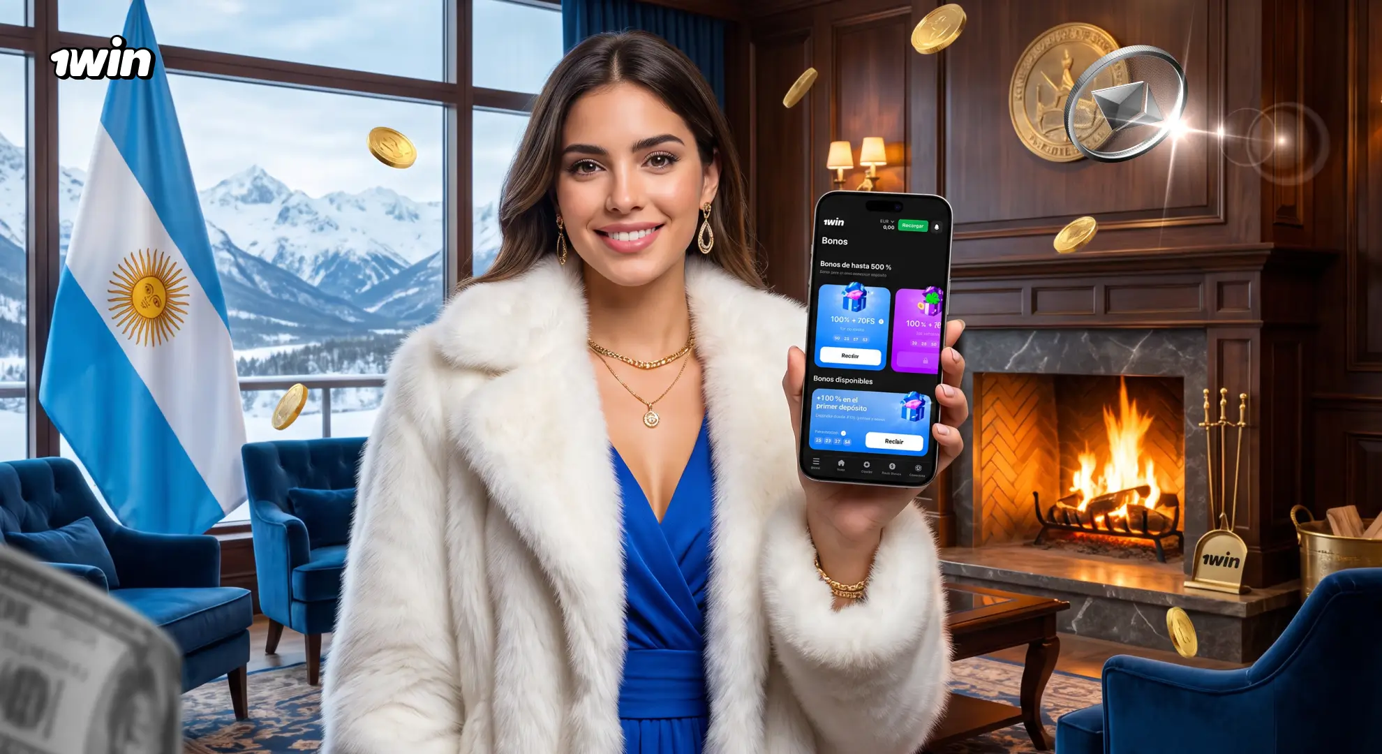 Bonos y promociones de 1win Argentina